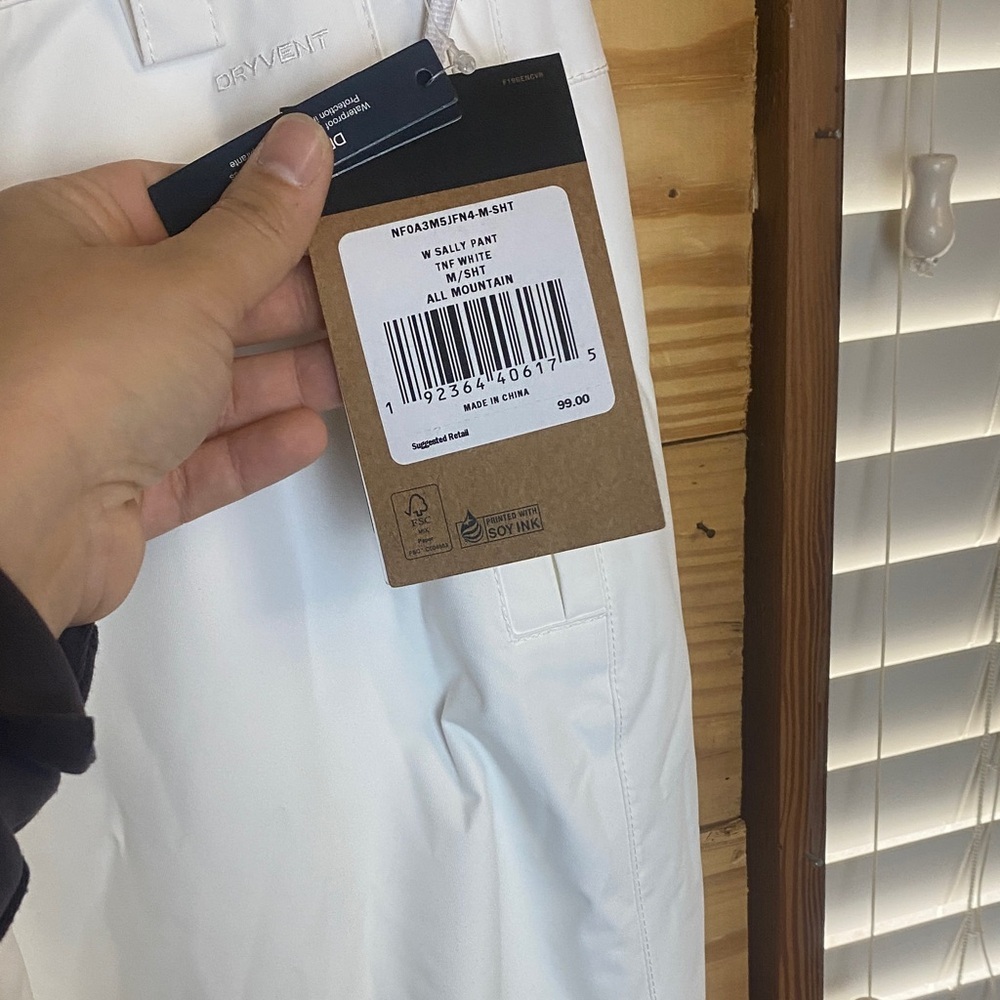 The North Face White Snow Pants - Picture 4 of 15